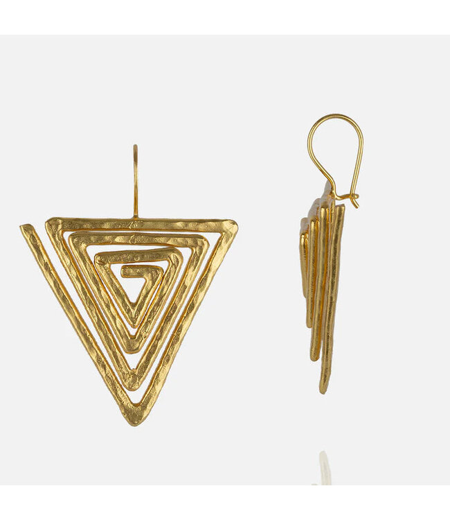 RM KANDY Boucles d’Oreilles Triangle Eterna