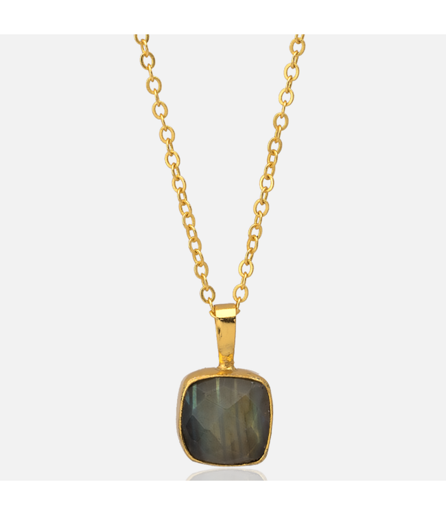 RM KANDY Labradorite Pendant Necklace