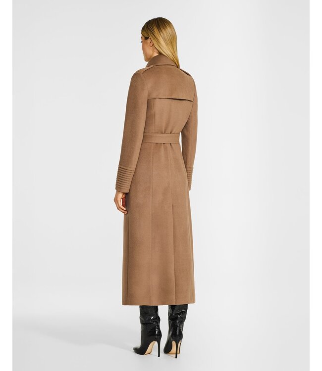SENTALER Baby Alpaca Maxi Trench Coat