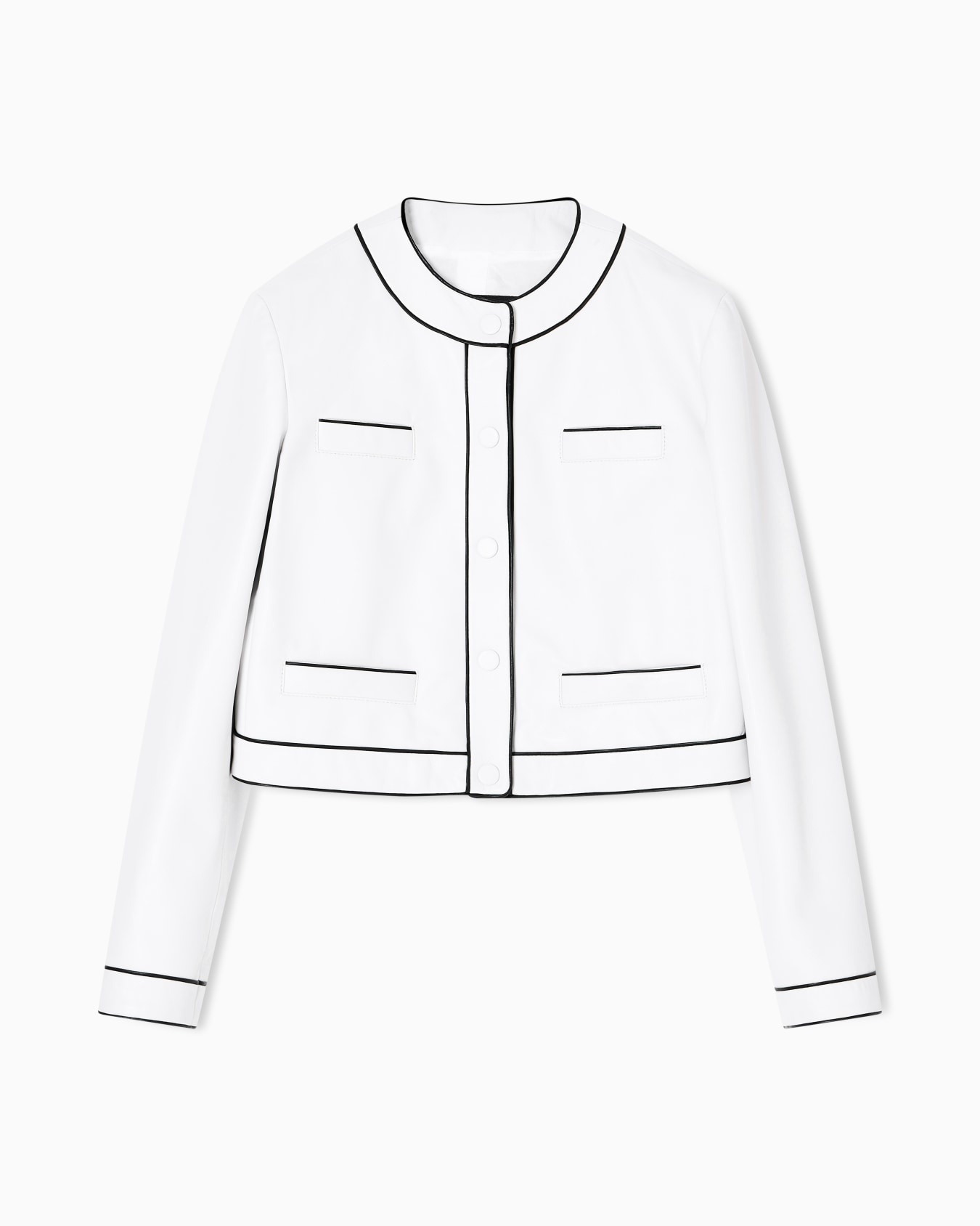 Icon Chevron Viscose-Blend Shirt Jacket