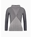 EMPORIO ARMANI Pull en Maille à Rayures et Point de Chaînette