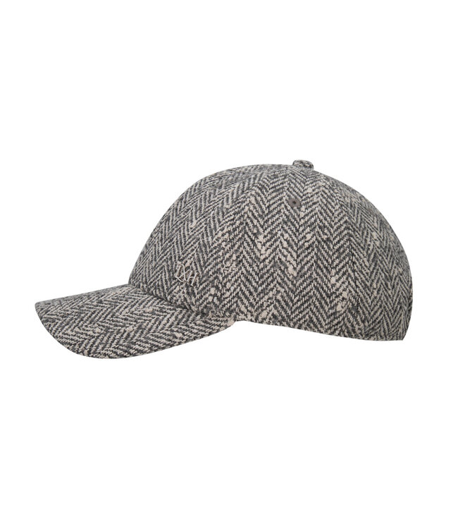 LXH Casquette “Prestige” Chevron Gris Moucheté