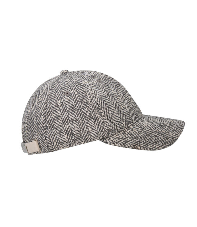 LXH Casquette “Prestige” Chevron Gris Moucheté