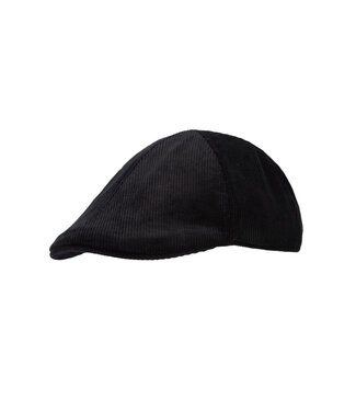 LXH Black Corduroy Beret
