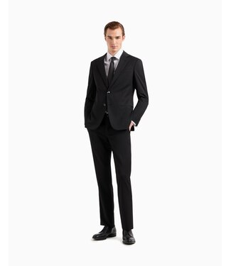 GIORGIO ARMANI Soho Line Single-Breasted Suit in Wool Twill