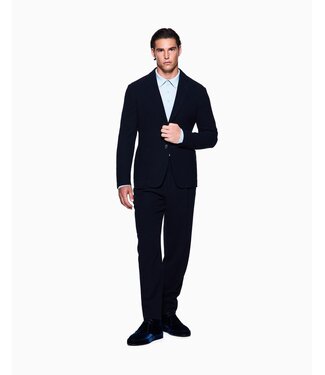 GIORGIO ARMANI Single-Pleat Virgin-Wool Seersucker Trousers