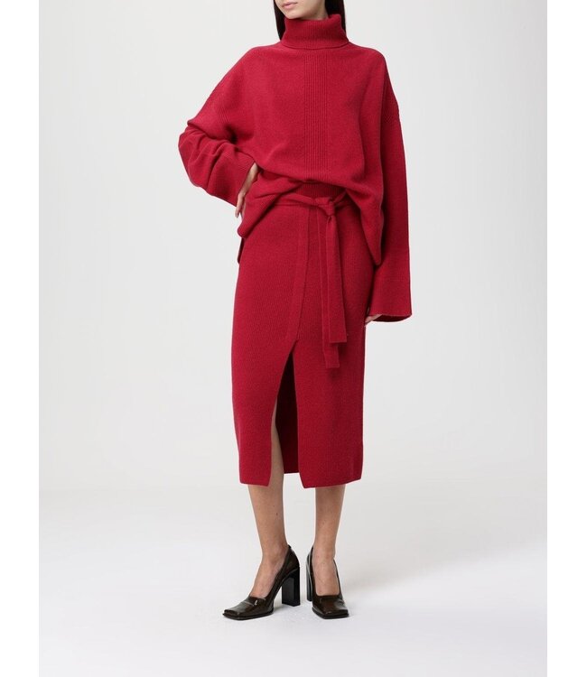 EMPORIO ARMANI Rollneck Jumper in a Yak Wool Blend