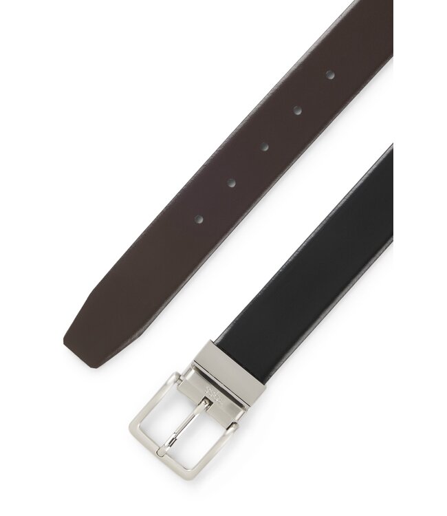 BOSS Ceinture Réversible en Cuir Italien