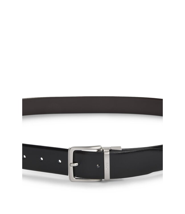 BOSS Reversible Belt in Italian Leather