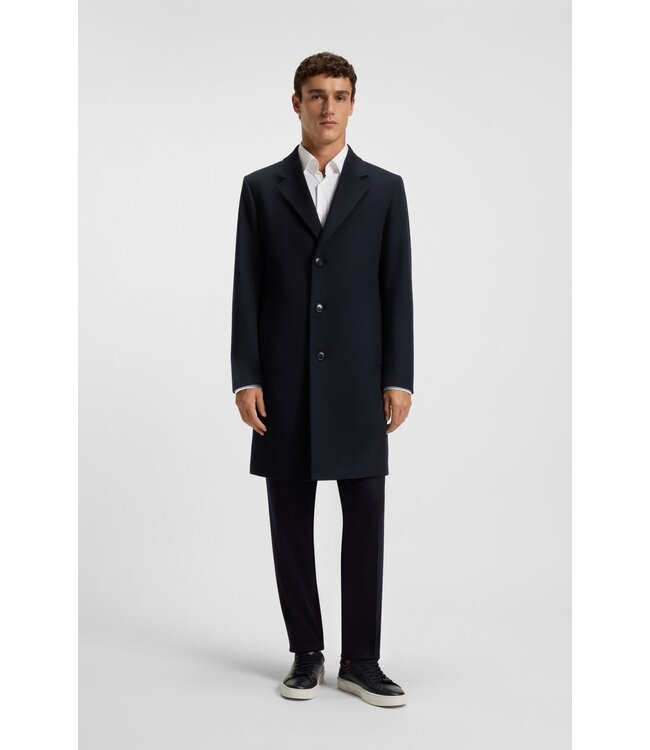 BOSS Manteau Laine-Cashmere Regular avec Gilet Intérieur Amovible
