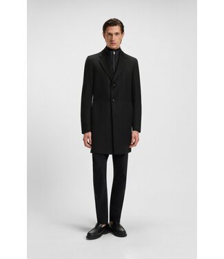 BOSS Manteau Slim en Laine Imperméable avec Intérieur Amovible BOSS Manteau Slim en Laine Imperméable avec Intérieur Amovible
