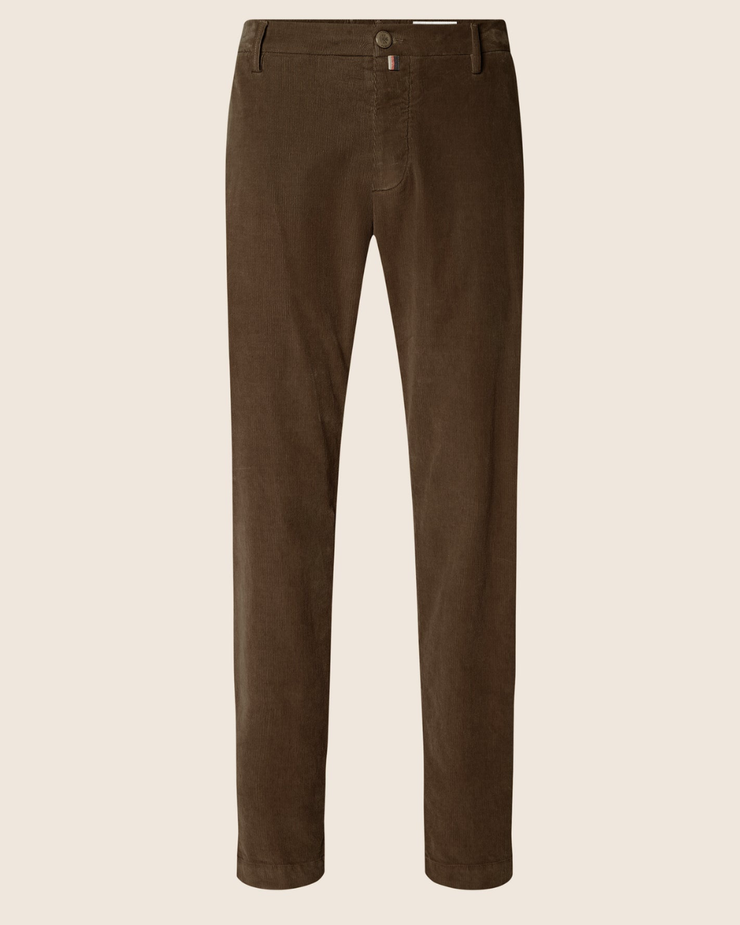Regular Chino Pants in Cotton Stretch Corduroy