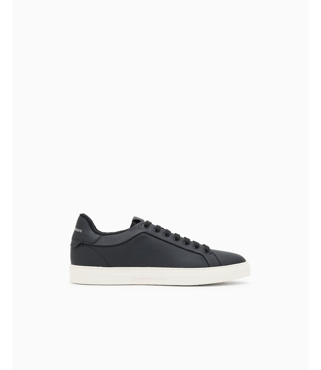 EMPORIO ARMANI  Baskets en cuir souple