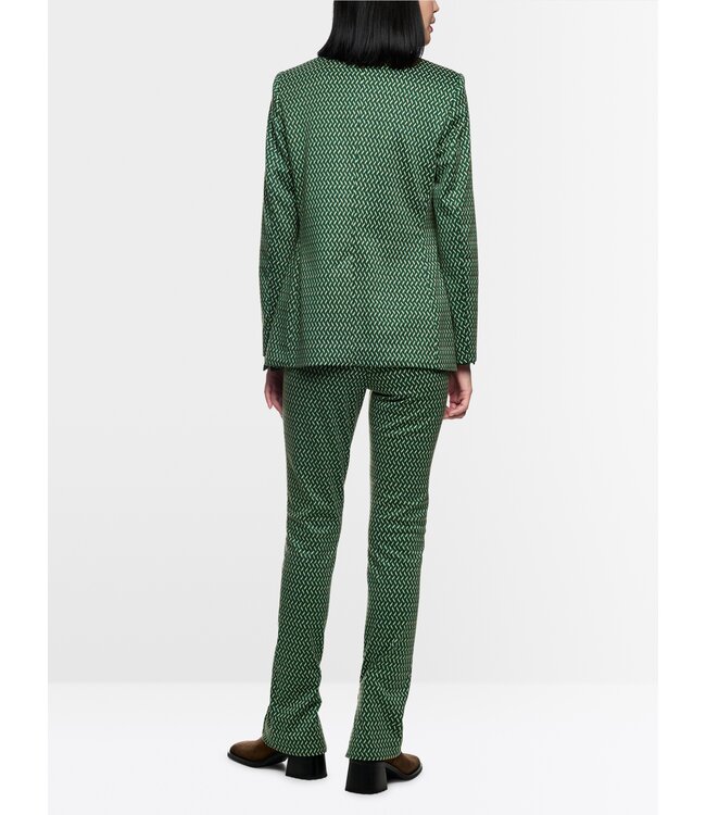 MARC CAIN Blazer à Motif Chevrons