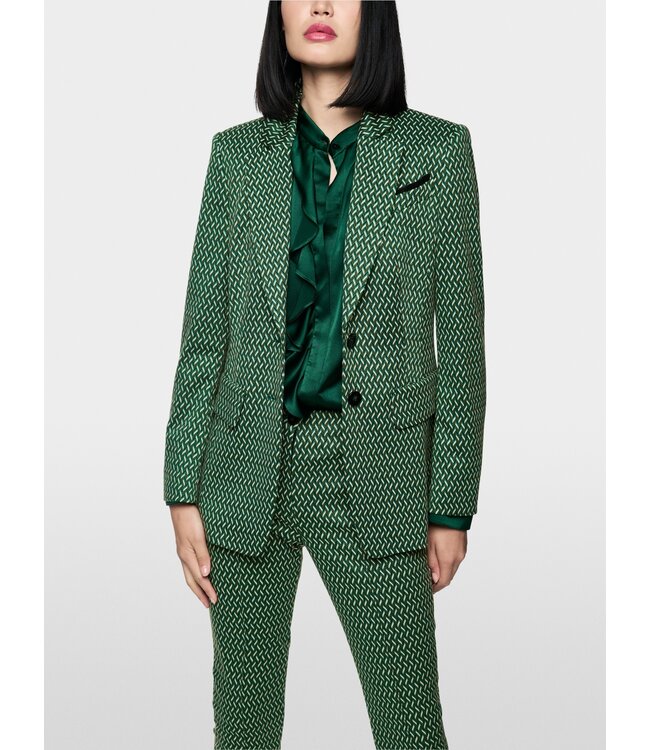 MARC CAIN Blazer à Motif Chevrons