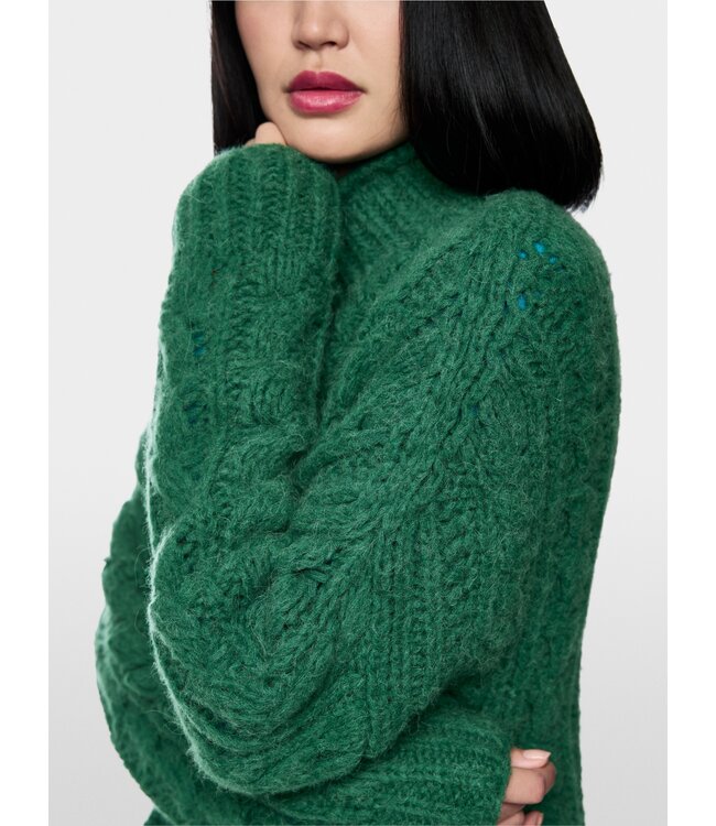 MARC CAIN Knitted in Germany cable knit jumper