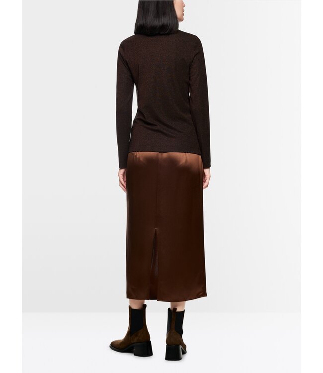 MARC CAIN Slim-fit lurex long-sleeved top