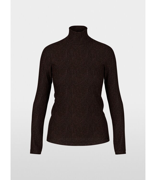 MARC CAIN Slim-fit lurex long-sleeved top