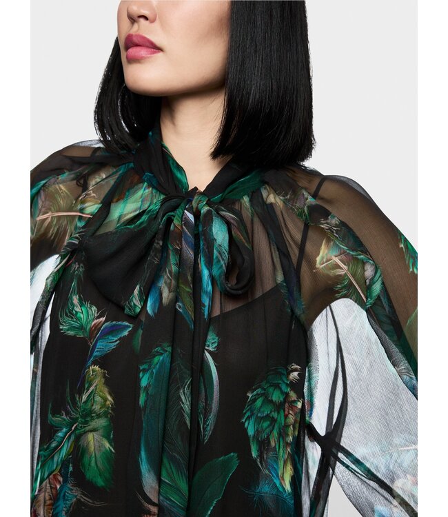 MARC CAIN Blouse transparente en viscose