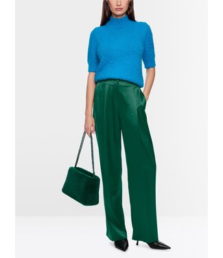 MARC CAIN Pantalon WASCO en satin à coupe large MARC CAIN Pantalon WASCO en satin à coupe large