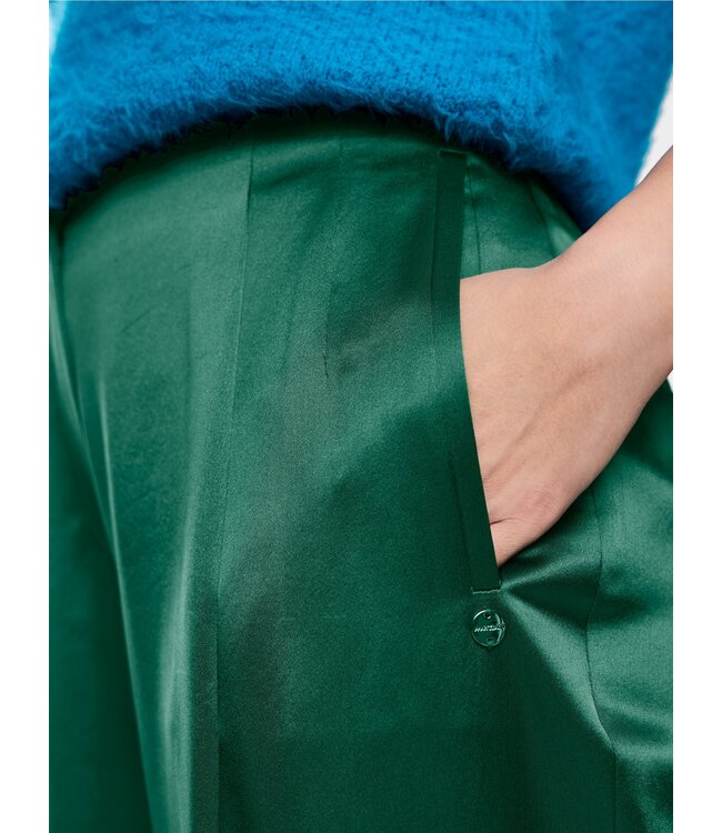 MARC CAIN Pantalon WASCO en satin à coupe large