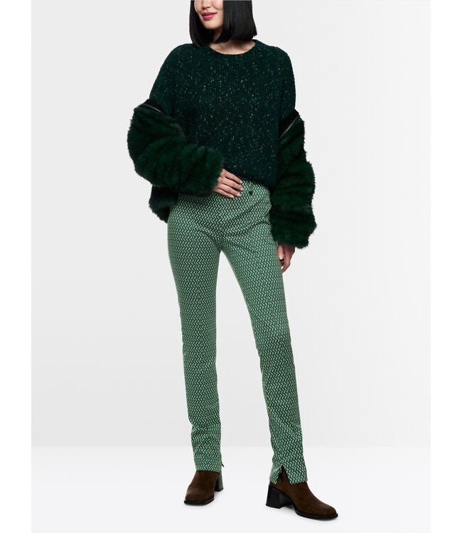 MARC CAIN SYDNEY trousers in herringbone