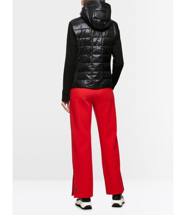 MARC CAIN Veste avec fausse plume et capuche