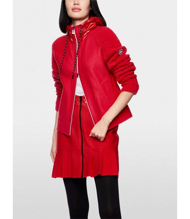 MARC CAIN Gilet à capuche Knitted in Germany