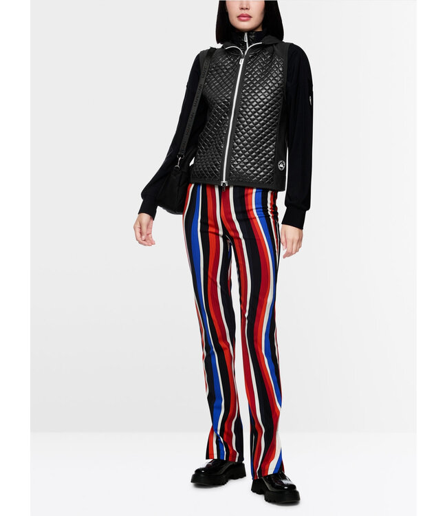 MARC CAIN Gilet sans manches brillant avec capuche