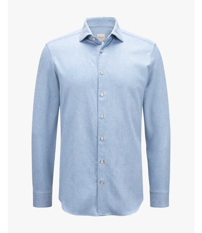 STENSTROMS Blue Flannel Shirt