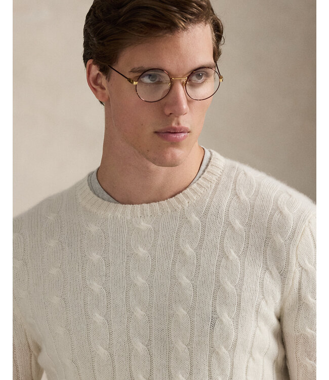 POLO RALPH LAUREN Le Pull Iconique en Cachemire à Torsades