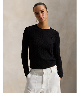 POLO RALPH LAUREN Pull à Torsades en Laine et Cachemire