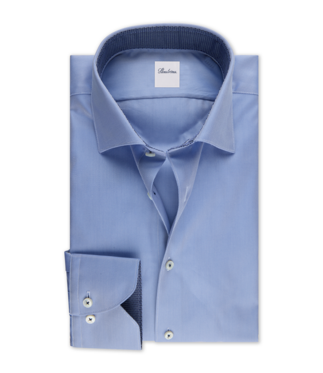 STENSTROMS Twill Shirt with Contrast