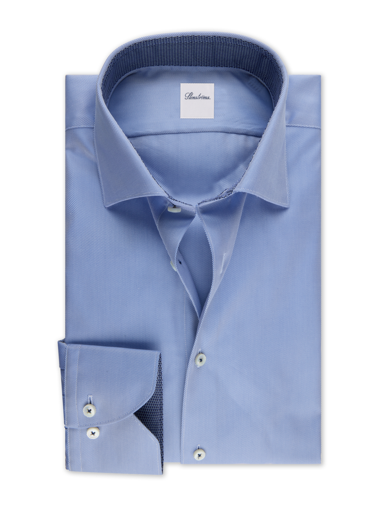 Twill Shirt with Contrast
