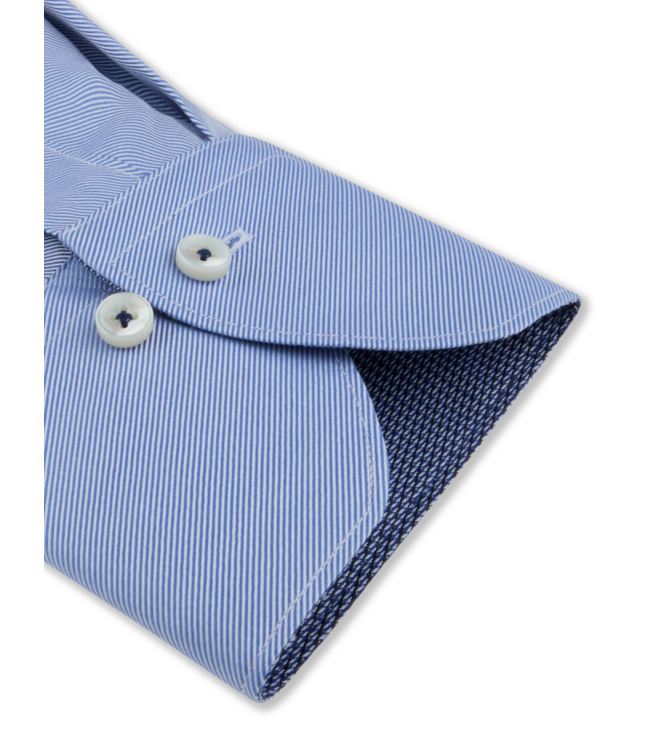 STENSTROMS Twill Shirt with Contrast