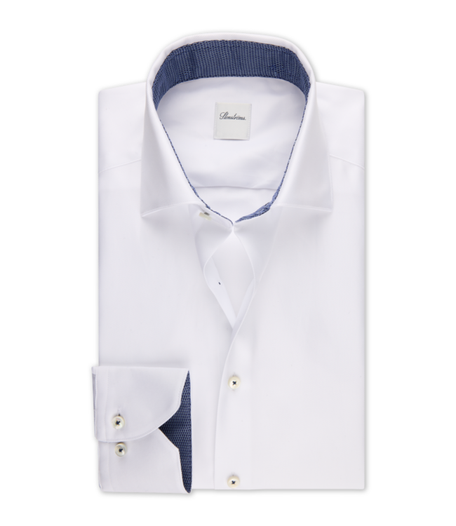 STENSTROMS Chemise en Twill à Contraste