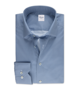 STENSTROMS Chemise en Sergé Bleu Marine à Motif STENSTROMS Chemise en Sergé Bleu Marine à Motif