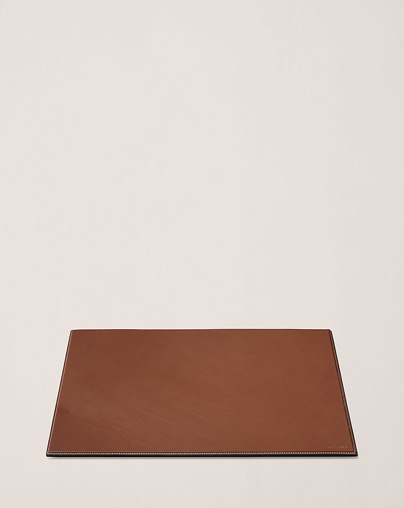Brennan Small Leather Desk Blotter