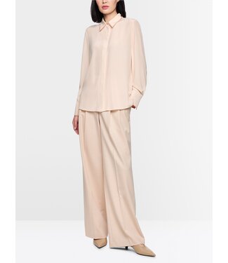 MARC CAIN Blouse en Soie Pure à Col Chemise