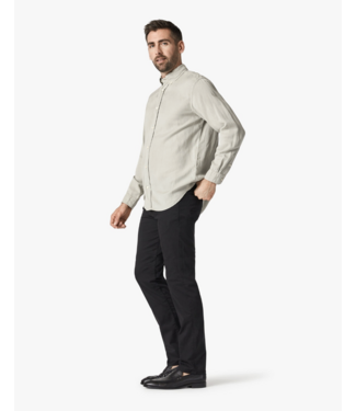 34 HERITAGE Courage Straight Leg Pants in Black Twill