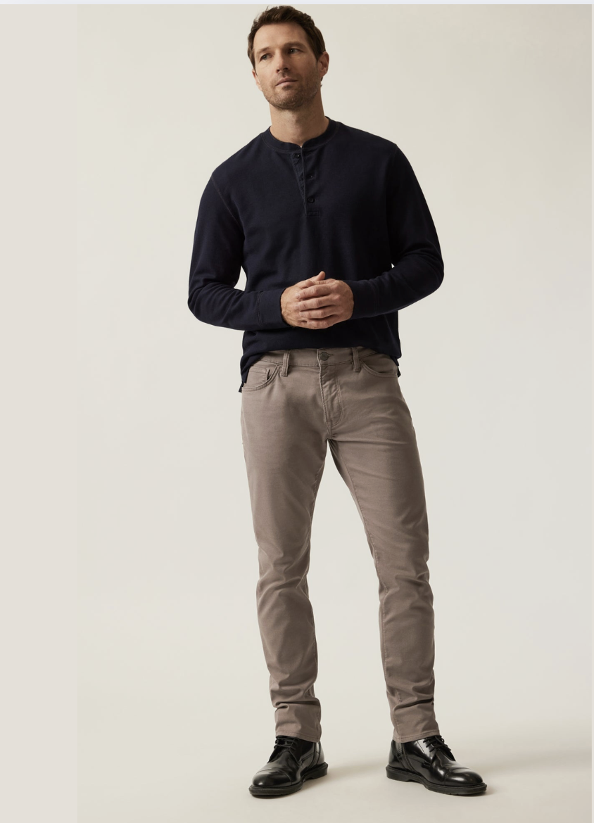 Cool Tapered Leg Pants in Taupe Coolmax