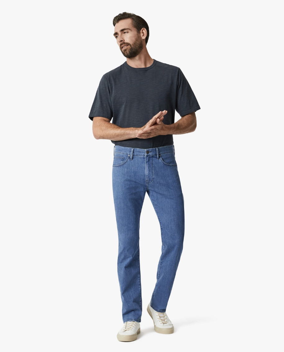 Cool Tapered Leg Jeans In Light Kona