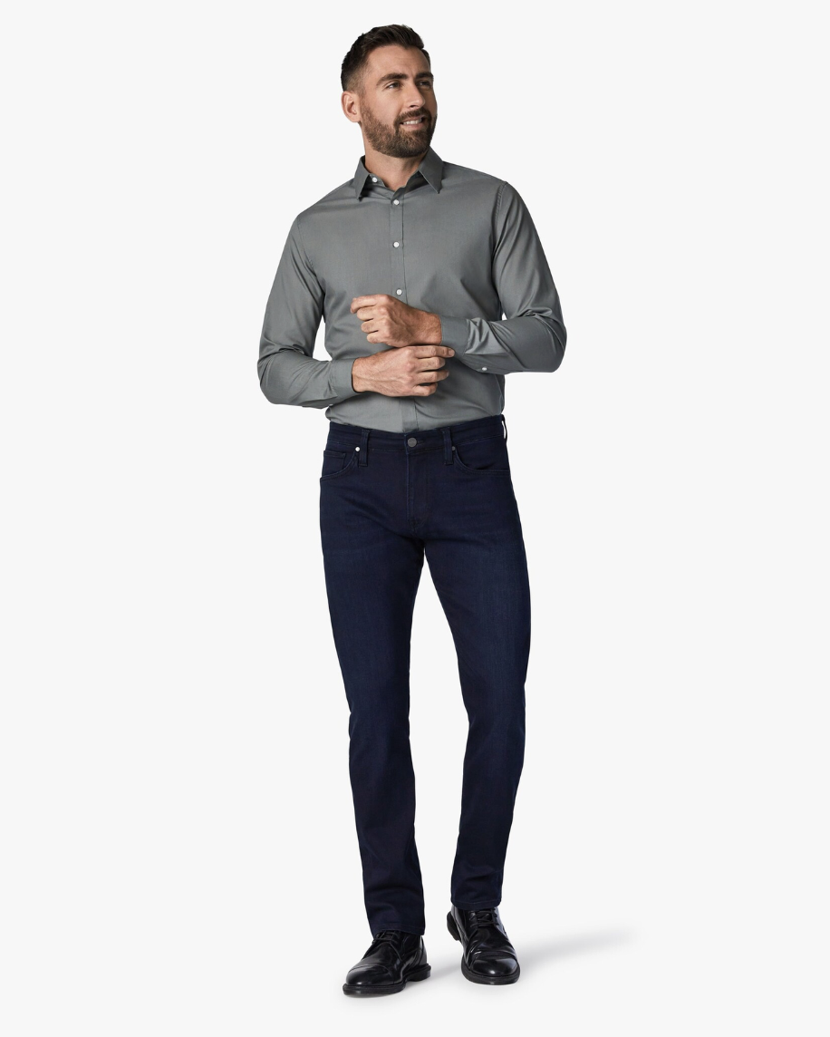 Cool Tapered Leg Jeans In Ink Rome