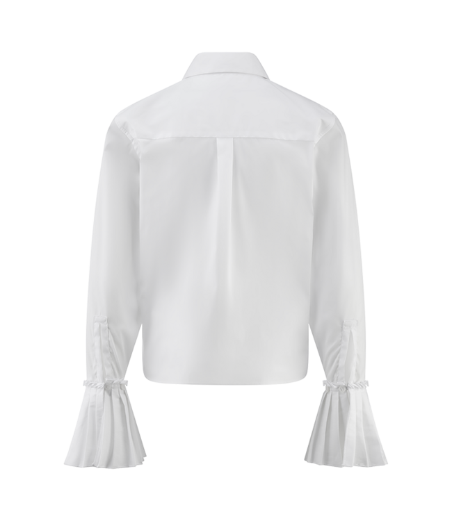 RIANI Blouse en Popeline à Manches Évasées