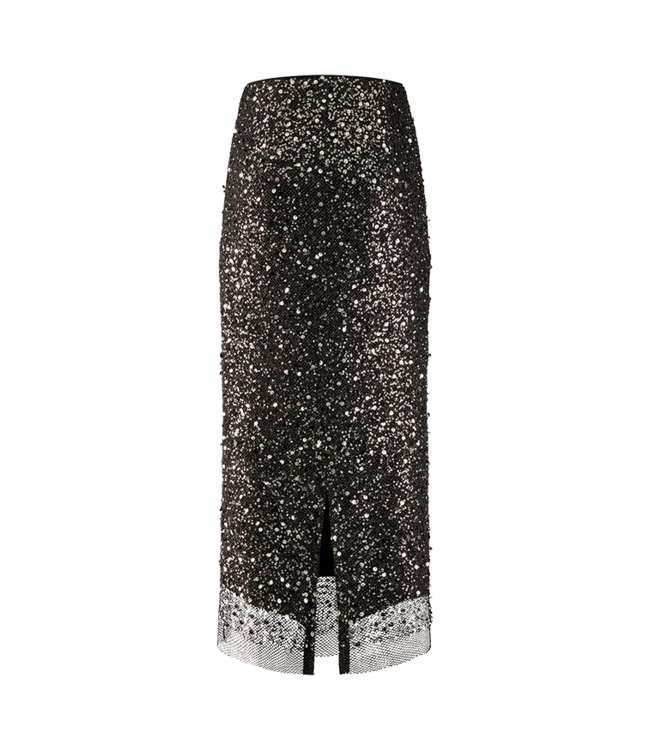 RIANI Jupe Midi à Broderies de Perles