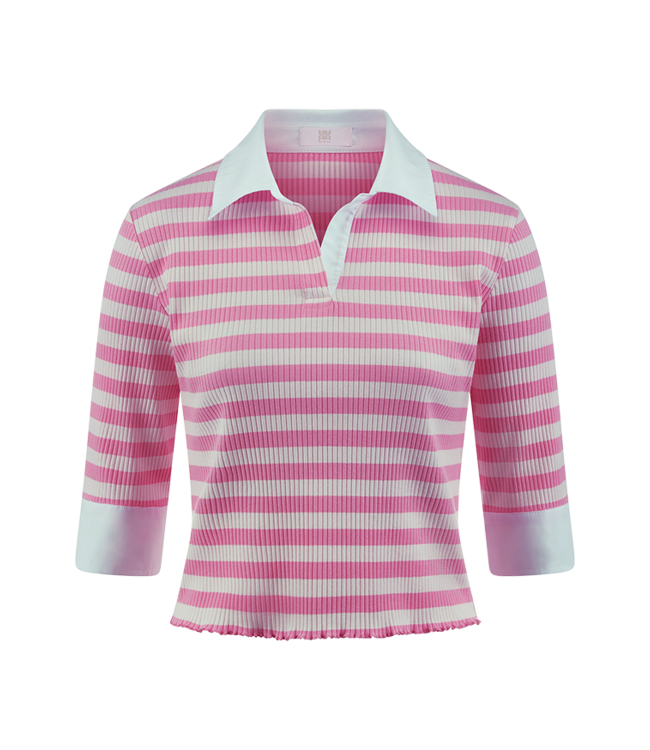 RIANI Striped Polo Shirt