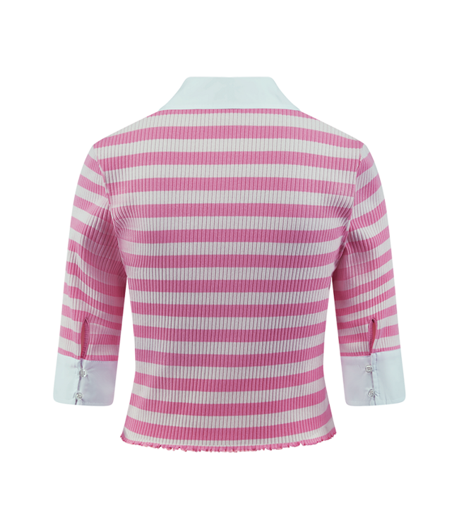 RIANI Striped Polo Shirt