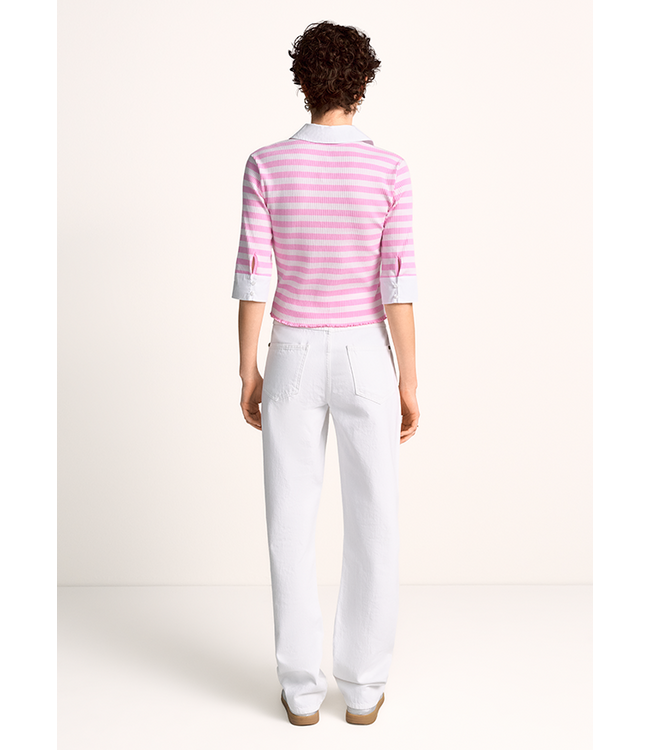 RIANI Striped Polo Shirt