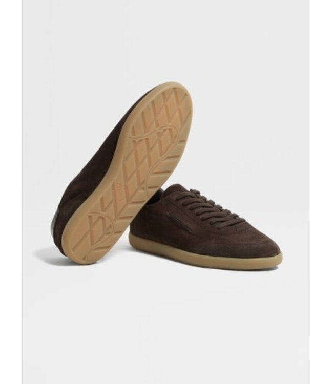 ZEGNA 232 Suede Sneakers