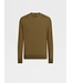 ZEGNA Olive Green Cashseta Crewneck